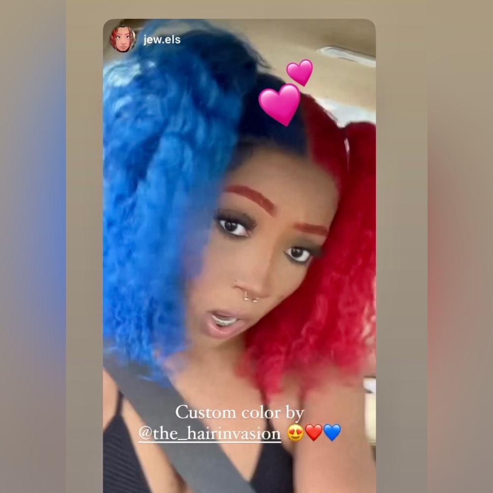 Custom Designed and color WIG